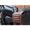 SHAD SR38 Cafe Racer Style Side Case Pannier - Brown X0SR38