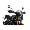 PUIG Retro Carbon Look Semi Fairing And Screen 195mm (Light Smoke) 9515H