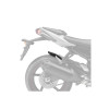PUIG Rear Mudguard Extender (Matt Black) 9909J