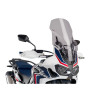 PUIG Adjustable Touring Screen With Support (Light Smoke) 9156H