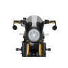 PUIG Retro Black Semi Fairing And Screen 195mm (Light Smoke) 9595H