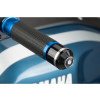 PUIG Short Bar End Weights With Coloured Rim (Black) 8170N