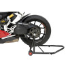 PUIG Left Single Swing Arm Stand (Black) 7361N