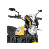 PUIG Retrovision Black Semi Fairing And Screen (Clear) 7652W