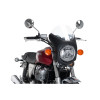 PUIG Retro Black Semi Fairing And Screen 195mm (Clear) 9553W
