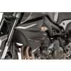 PUIG Radiator Caps (Matt Black) 9378J