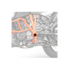 PUIG Chassis Cap (Black) 9787N