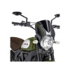 PUIG Retrovision Carbon Look Semi Fairing And Screen (Black) 8192N