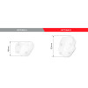PUIG Touring Screen With Extender (Light Smoke) 3832H