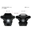 PUIG Batwing Sports Screen (Matt Black) 22109J