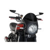 PUIG Retro Black Semi Fairing And Screen 195mm (Dark Smoke) 9595F