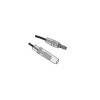 PUIG Number Plate Wiring Extension Kit Type 10 180mm (Black) 3846N