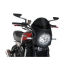 PUIG Retro Carbon Look Semi Fairing And Screen 195mm (Dark Smoke) 9596F