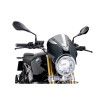 PUIG Retrovision Carbon Look Semi Fairing And Screen (Light Smoke) 7559H